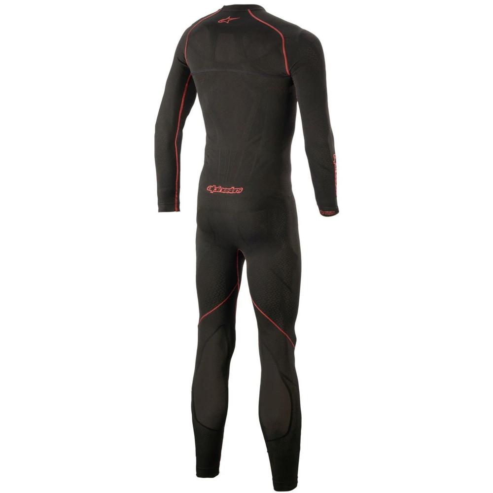 Alpinestars Ride Tech Lite 1Pc Base Layer Undersuit Black / Red