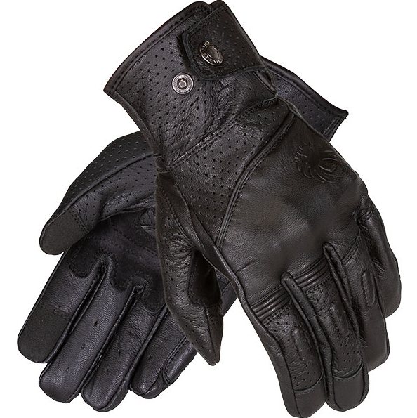 Merlin Legacy D3O Leather Gloves Black