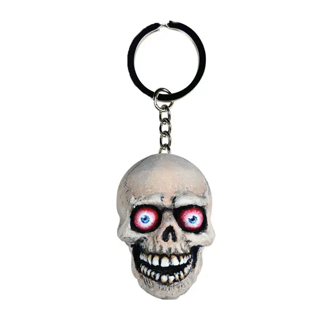 Lethal Threat Eyeball Skull Key Chain  - FREE UK Shipping, FREE 365 Day Returns | Moto Central