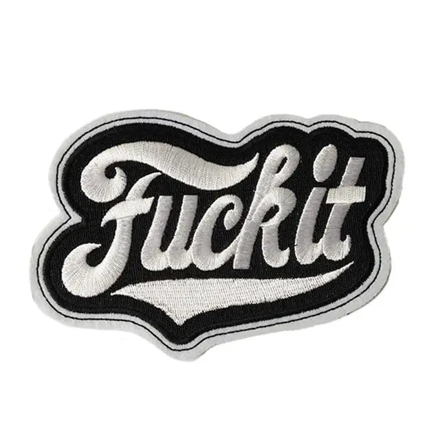 Lethal Threat F**k It Patch  - FREE UK Shipping, FREE 365 Day Returns | Moto Central