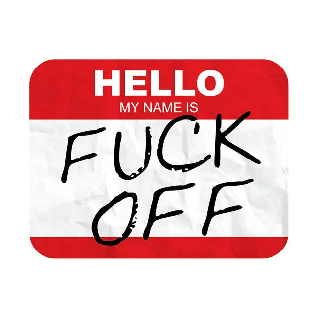 Lethal Threat My Name Is Sticker  - FREE UK Shipping, FREE 365 Day Returns | Moto Central