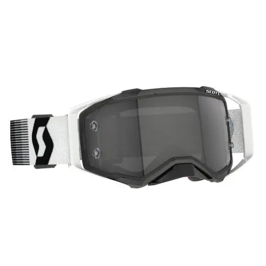 Scott Prospect Sand Dust LS Goggles Premium Black / White / Light Sensitive Grey Works  - FREE UK Shipping, FREE 365 Day Returns | Moto Central