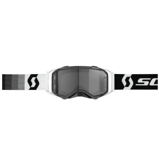 Scott Prospect Sand Dust LS Goggles Premium Black / White / Light Sensitive Grey Works  - FREE UK Shipping, FREE 365 Day Returns | Moto Central