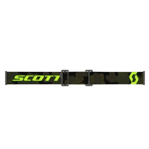 Scott Prospect Goggles Kaki Green / Neon Yellow / Light Sensitive Grey Works  - FREE UK Shipping, FREE 365 Day Returns | Moto Central