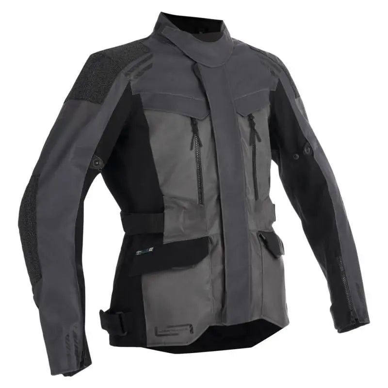 Lindstrands Storbo Textile Jacket Dark Grey  - FREE UK Shipping, FREE 365 Day Returns | Moto Central