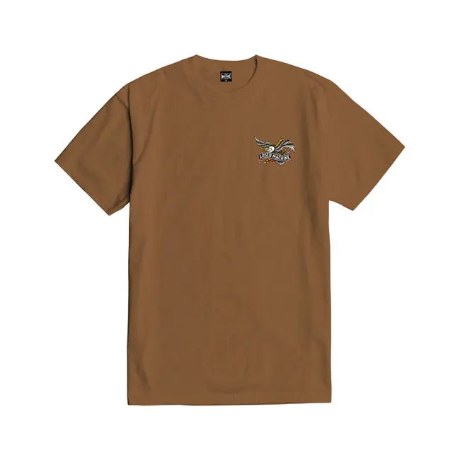 Loser Machine Glory Bound T-Shirt Brown Sugar  - FREE UK Shipping, FREE 365 Day Returns | Moto Central