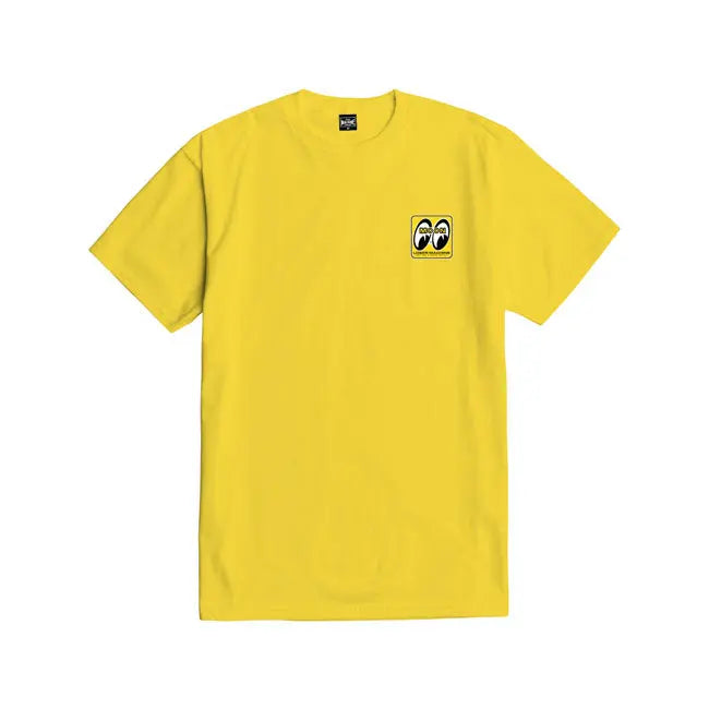 Loser Machine X Mooneyes Race Track T-Shirt Yellow  - FREE UK Shipping, FREE 365 Day Returns | Moto Central