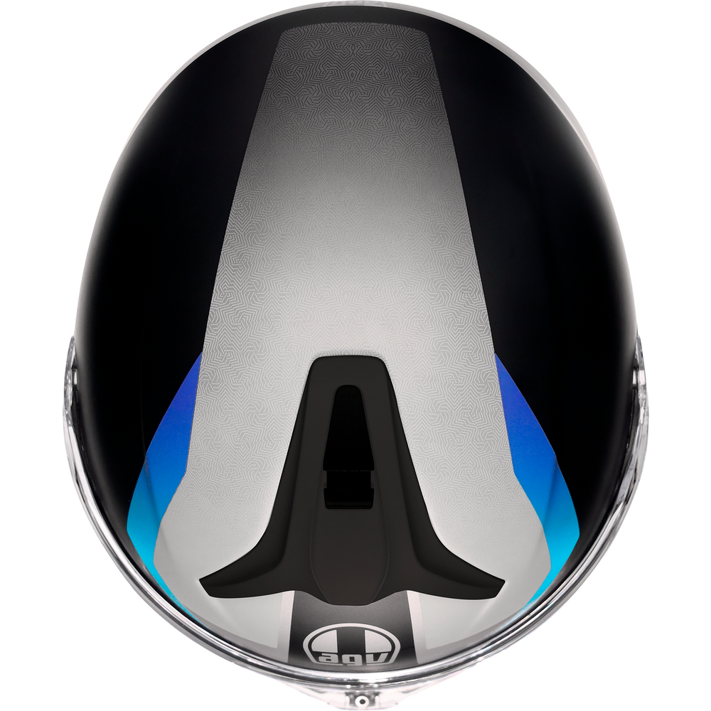 AGV Tour Modular Stray Flip-Up Helmet Matt Black / Grey / Blue