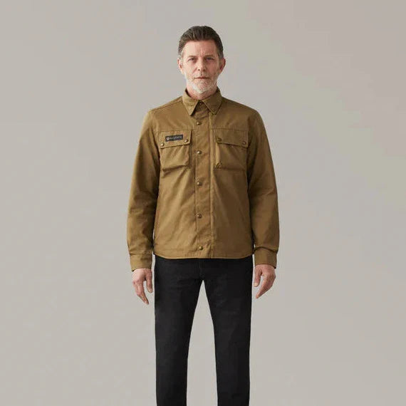 Belstaff Mansion Riding Shirt Olive