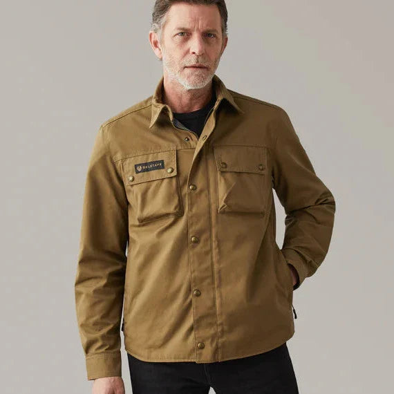 Belstaff Mansion Riding Shirt Olive