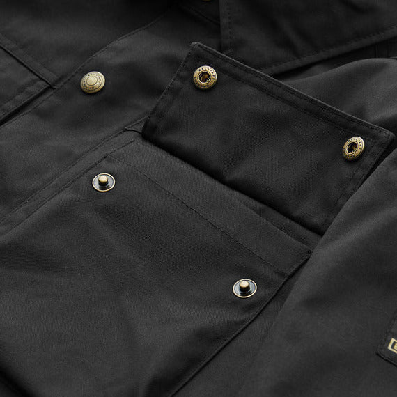 Belstaff Mansion Riding Shirt Black - FREE UK Shipping, FREE 365 Day Returns | Moto Central