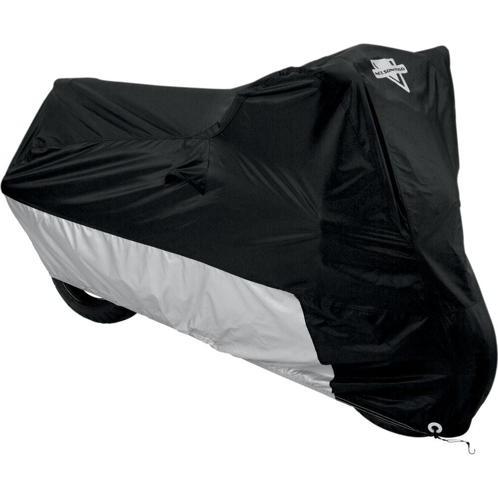 Nelson Rigg Deluxe All-Season Motorcycle Cover Black / Silver