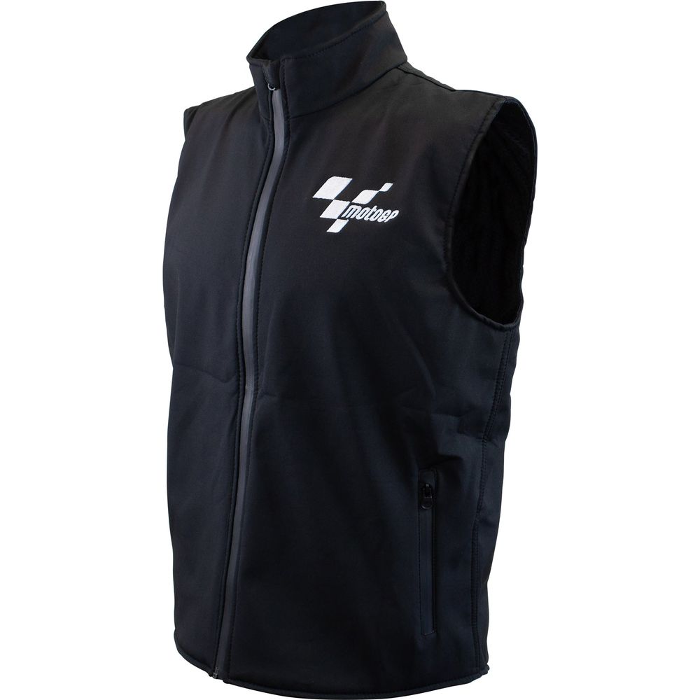 MotoGP Softshell Adult Gilet Black