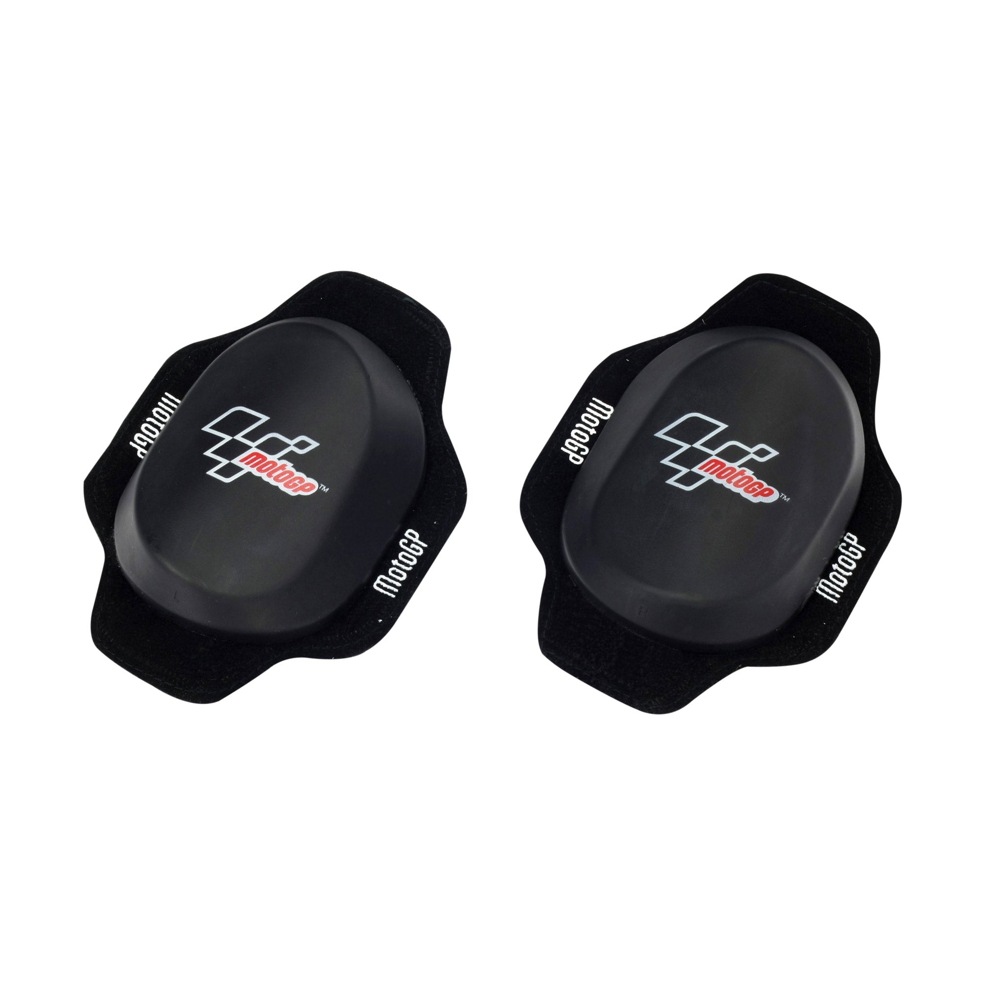 MotoGP Knee Sliders Black Square - Pair