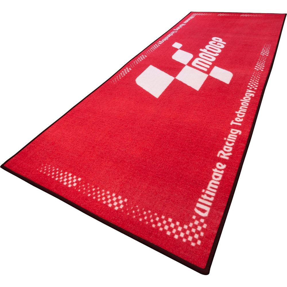 MotoGP Red With White Logo Pro Garage Pit Mat