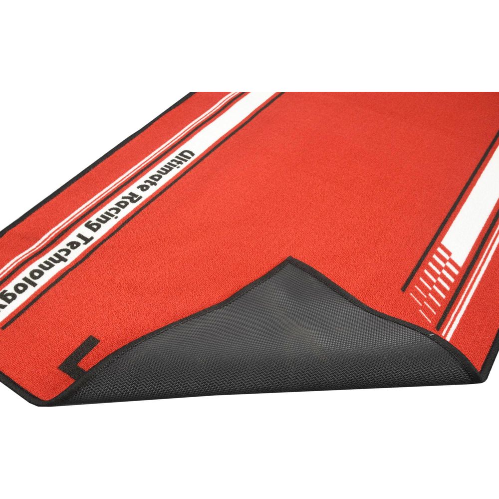 MotoGP Series 4 Garage Mat Red / White - FREE UK Shipping, FREE 365 Day Returns | Moto Central