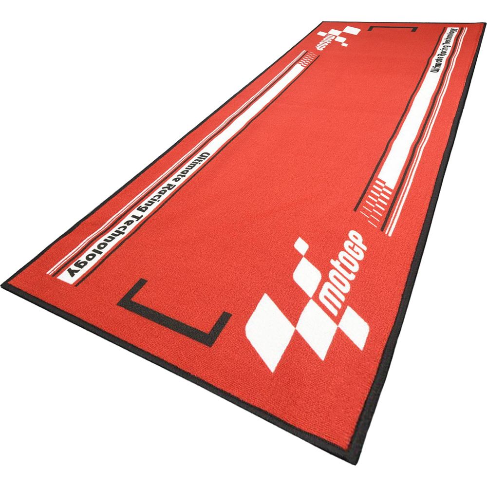 MotoGP Series 4 Garage Mat Red / White