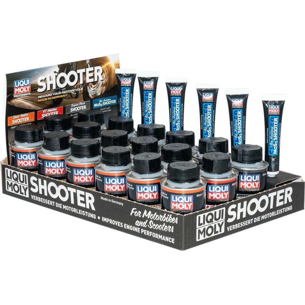 Liqui Moly Mixed Tray Shooter Pack 6X Speed 6X 4T 6X Flush 6X MOS2