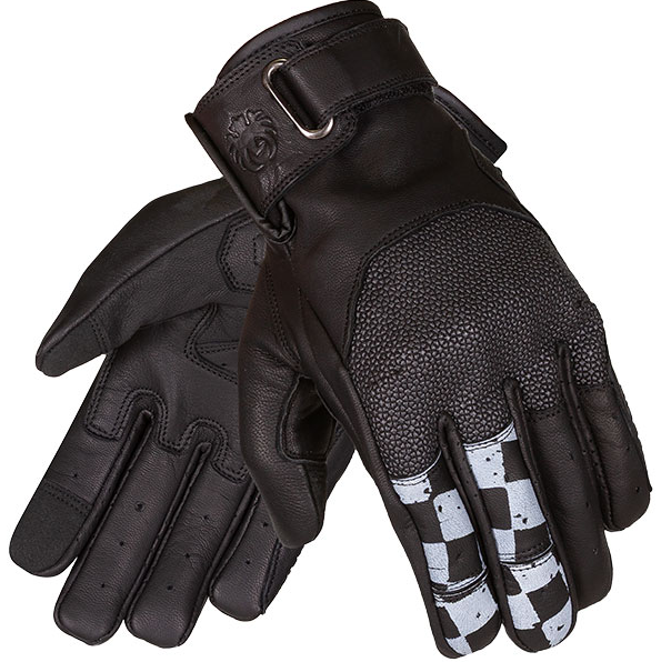 Merlin Valor D3O Leather Gloves Racer