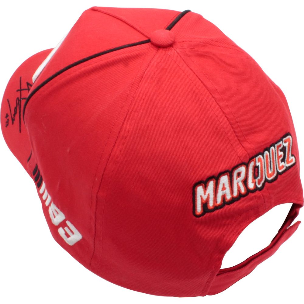 VR46 Marquez 93 Paddock Universal Cap Red / White