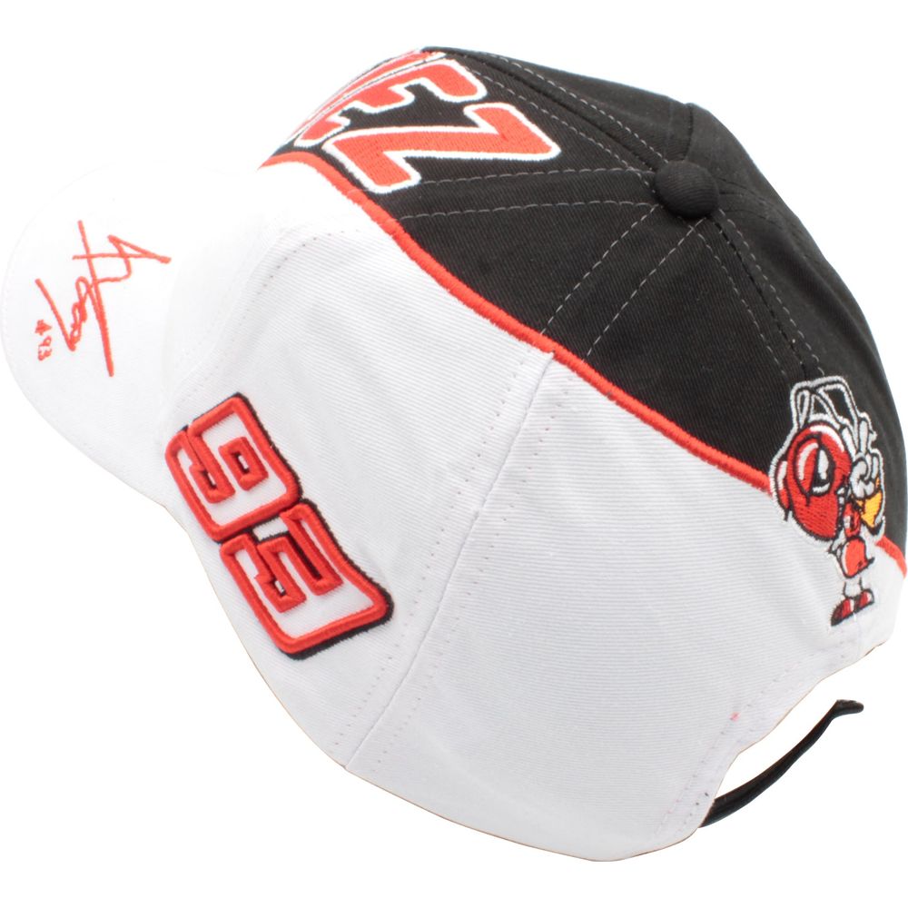 VR46 Marquez 93 Paddock Universal Cap White