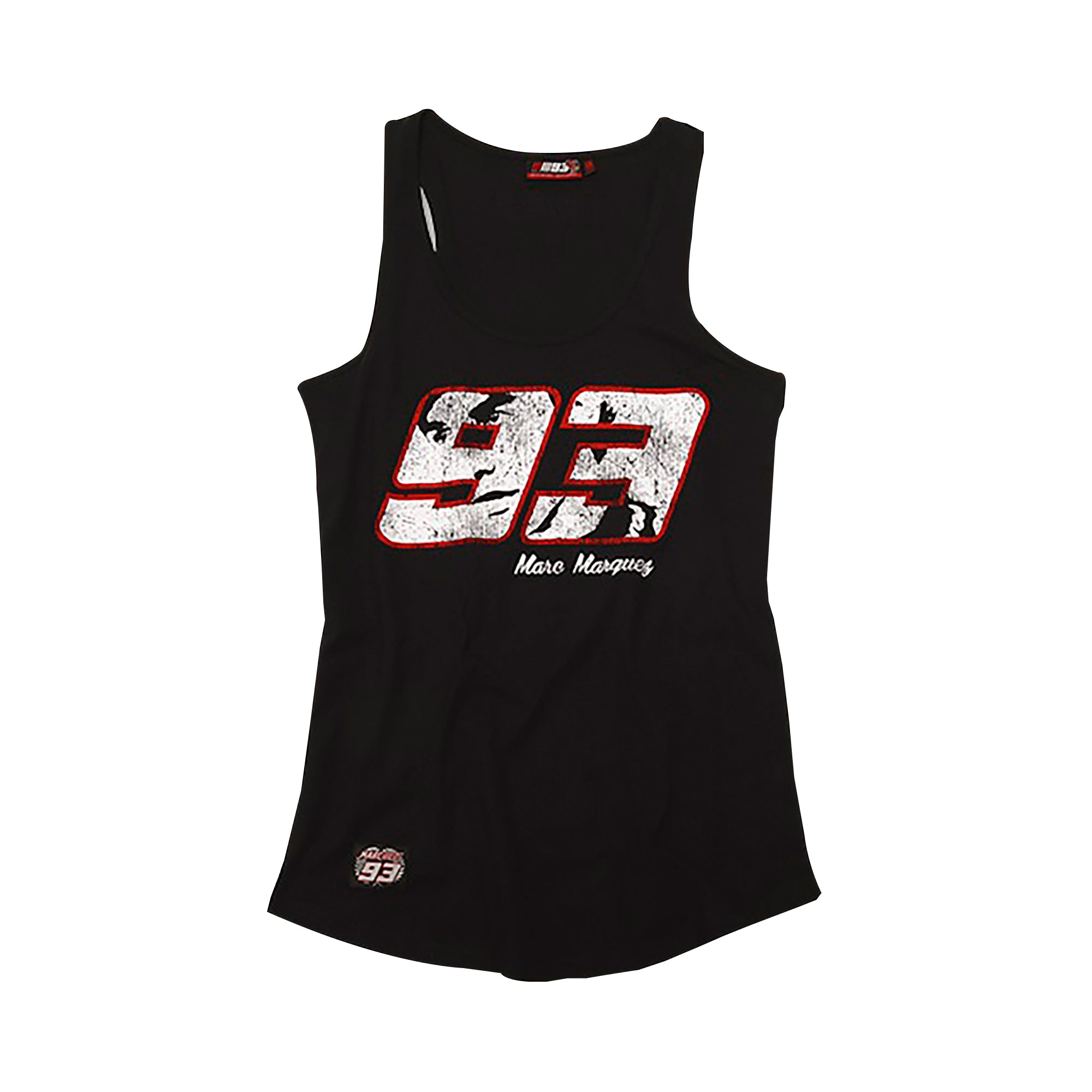 VR46 Marquez #93 Ladies Vest Black  - FREE UK Delivery - Moto Central