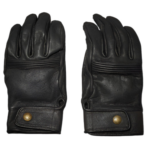 Belstaff Montgomery Leather Gloves Black