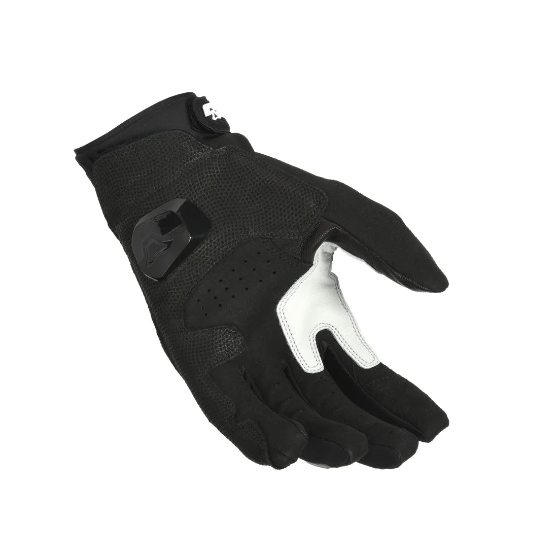 Macna Assault 2.0 Short Textile Gloves Black / Grey Camo / White - FREE UK Shipping, FREE 365 Day Returns | Moto Central