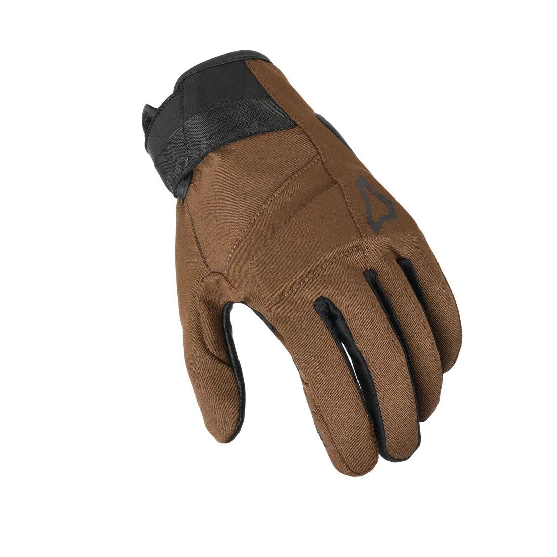 Macna Astrill Short Leather / Textile Gloves Brown / Black - FREE UK Shipping, FREE 365 Day Returns | Moto Central