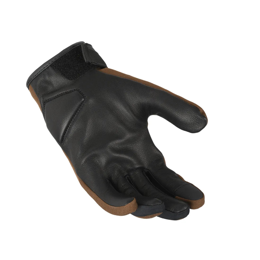 Macna Astrill Short Leather / Textile Gloves Brown / Black - FREE UK Shipping, FREE 365 Day Returns | Moto Central