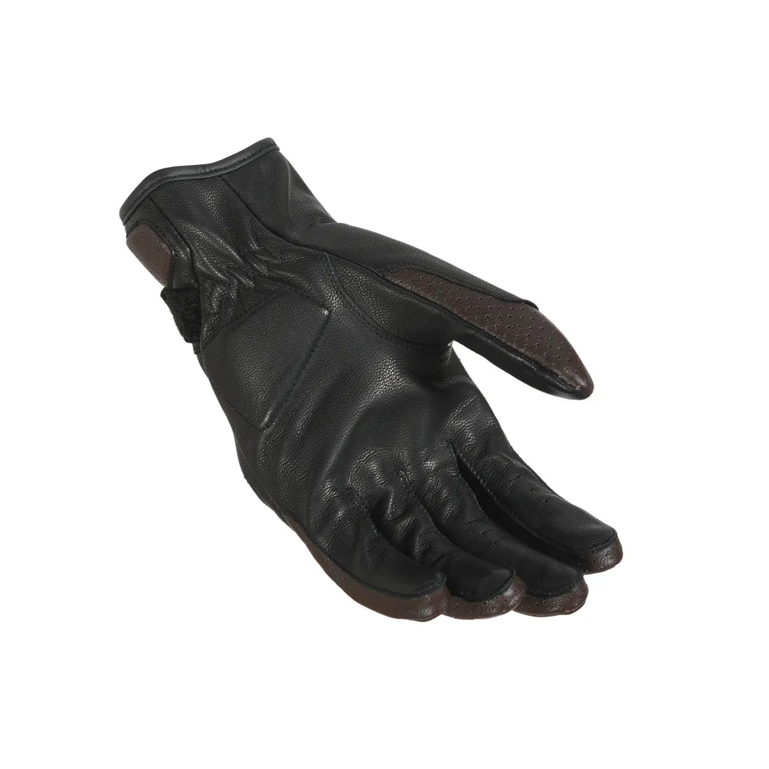 Macna Bold Leather Gloves Brown / Black - FREE UK Shipping, FREE 365 Day Returns | Moto Central