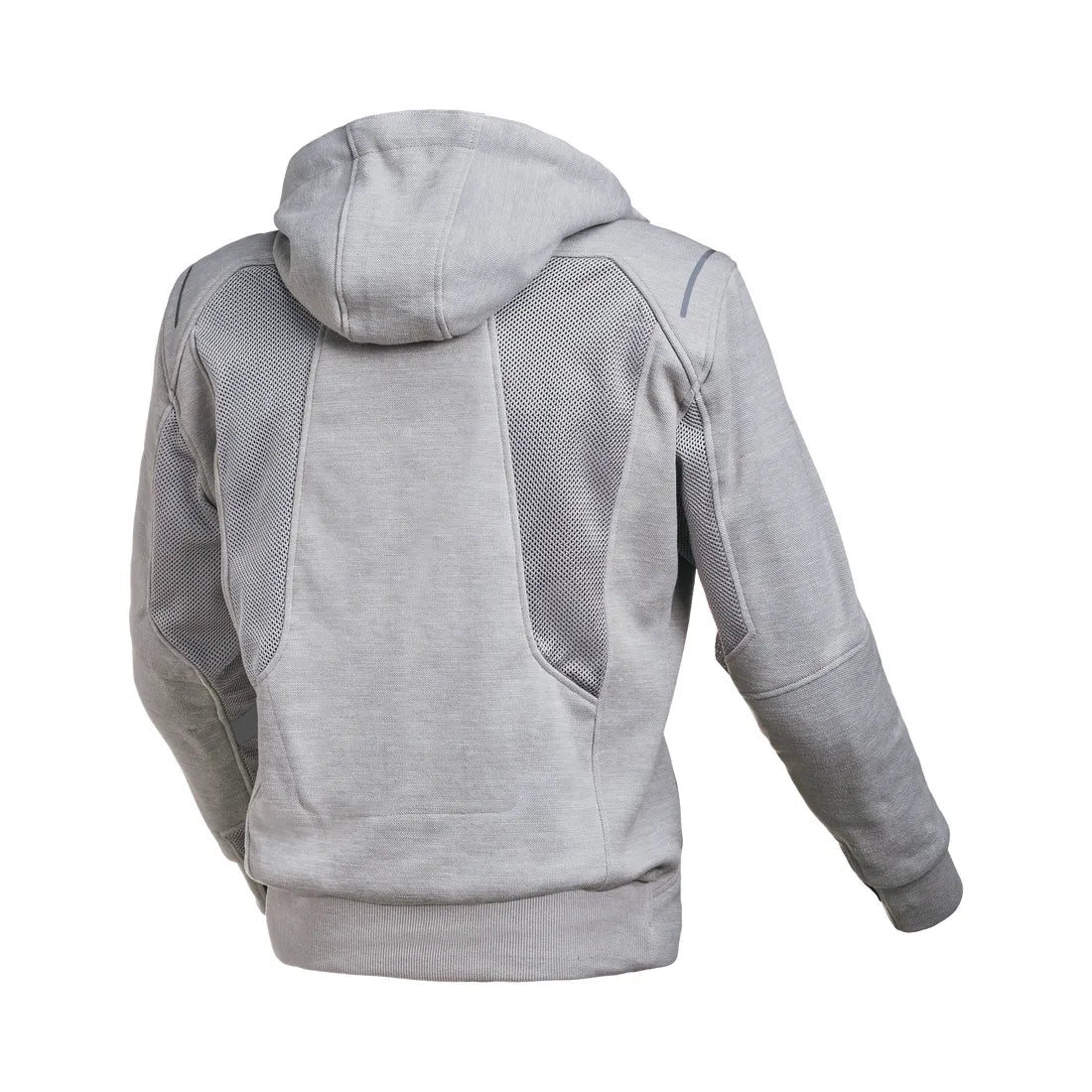 Macna Breeze Hoodie Light Grey - FREE UK Shipping, FREE 365 Day Returns | Moto Central