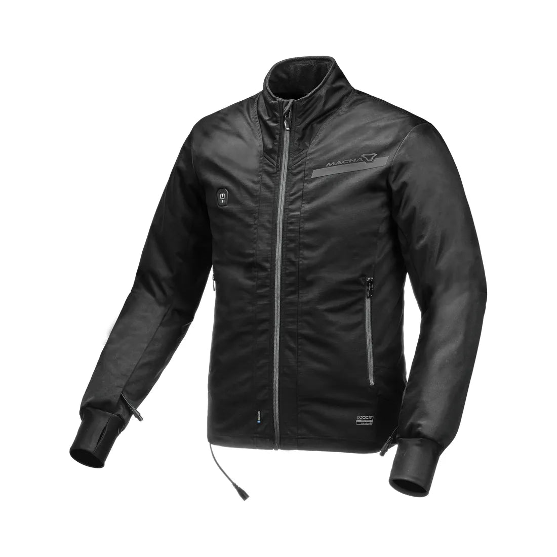 Macna Centre Heated Textile Jacket Black