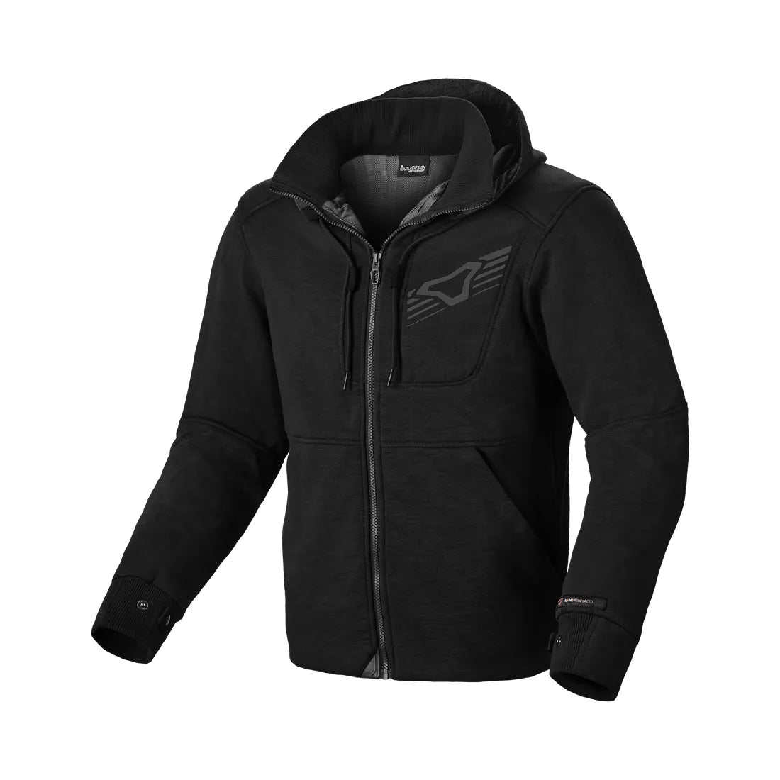 Macna District Hoodie Black - FREE UK Shipping, FREE 365 Day Returns | Moto Central