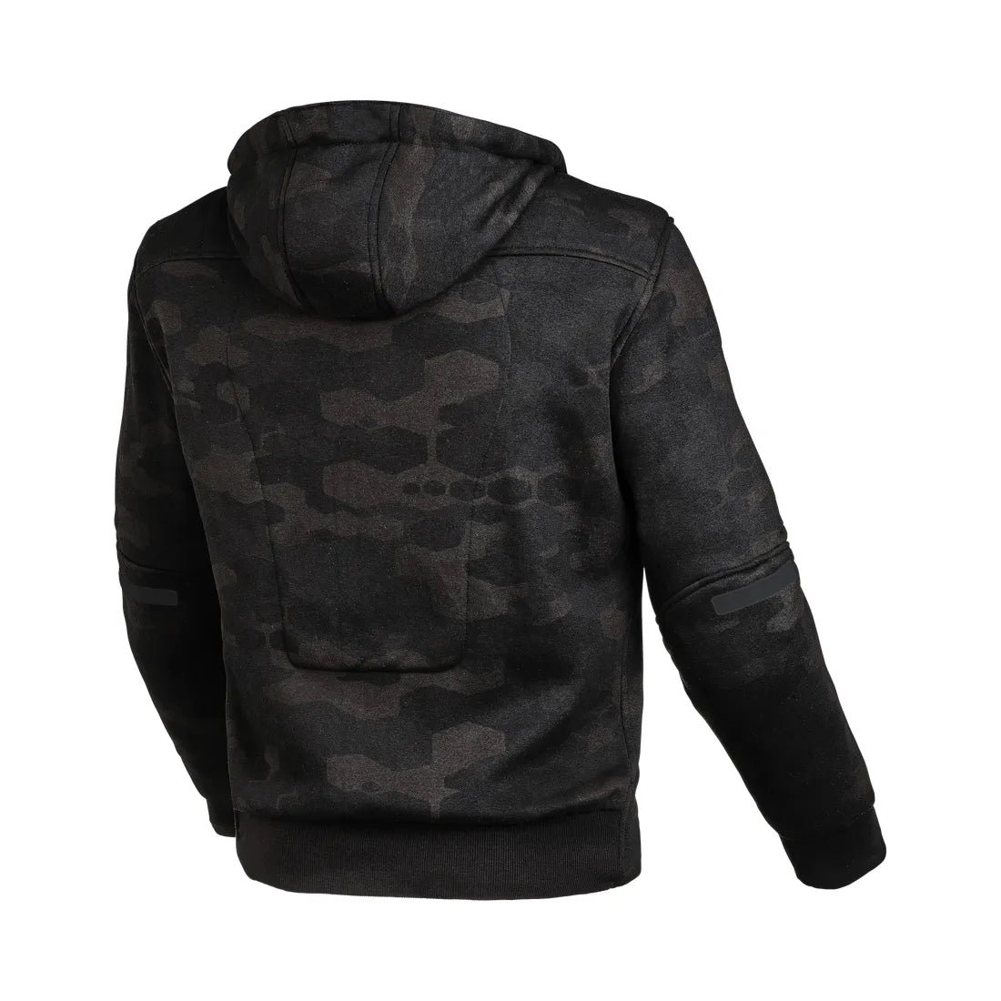 Macna District Hoodie Black / Grey Camo - FREE UK Shipping, FREE 365 Day Returns | Moto Central