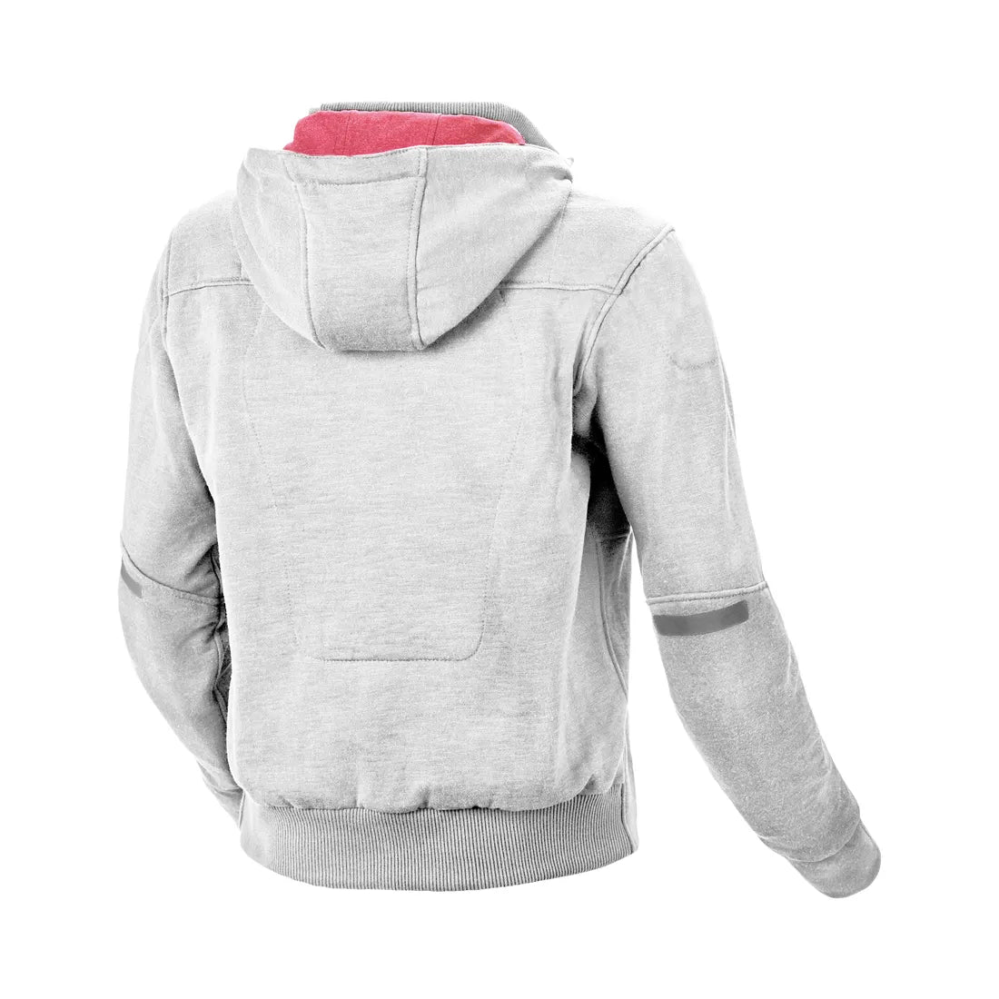 Macna District Ladies Hoodie Light Grey - FREE UK Shipping, FREE 365 Day Returns | Moto Central