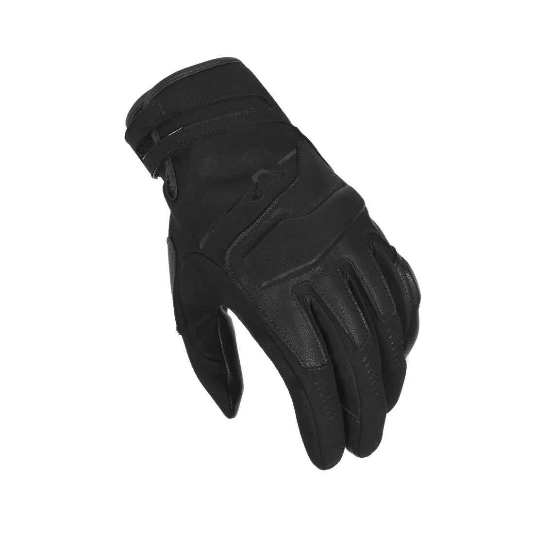 Macna Dusk Leather Gloves Black - FREE UK Shipping, FREE 365 Day Returns | Moto Central