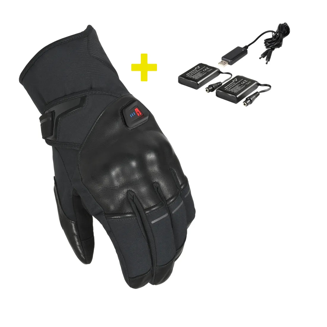 Macna Era RTX Ladies Heated Gloves With Kit Black