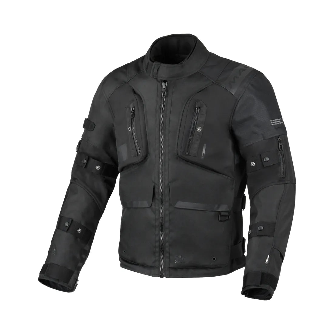 Macna Higera Textile Jacket Black - FREE UK Shipping, FREE 365 Day Returns | Moto Central