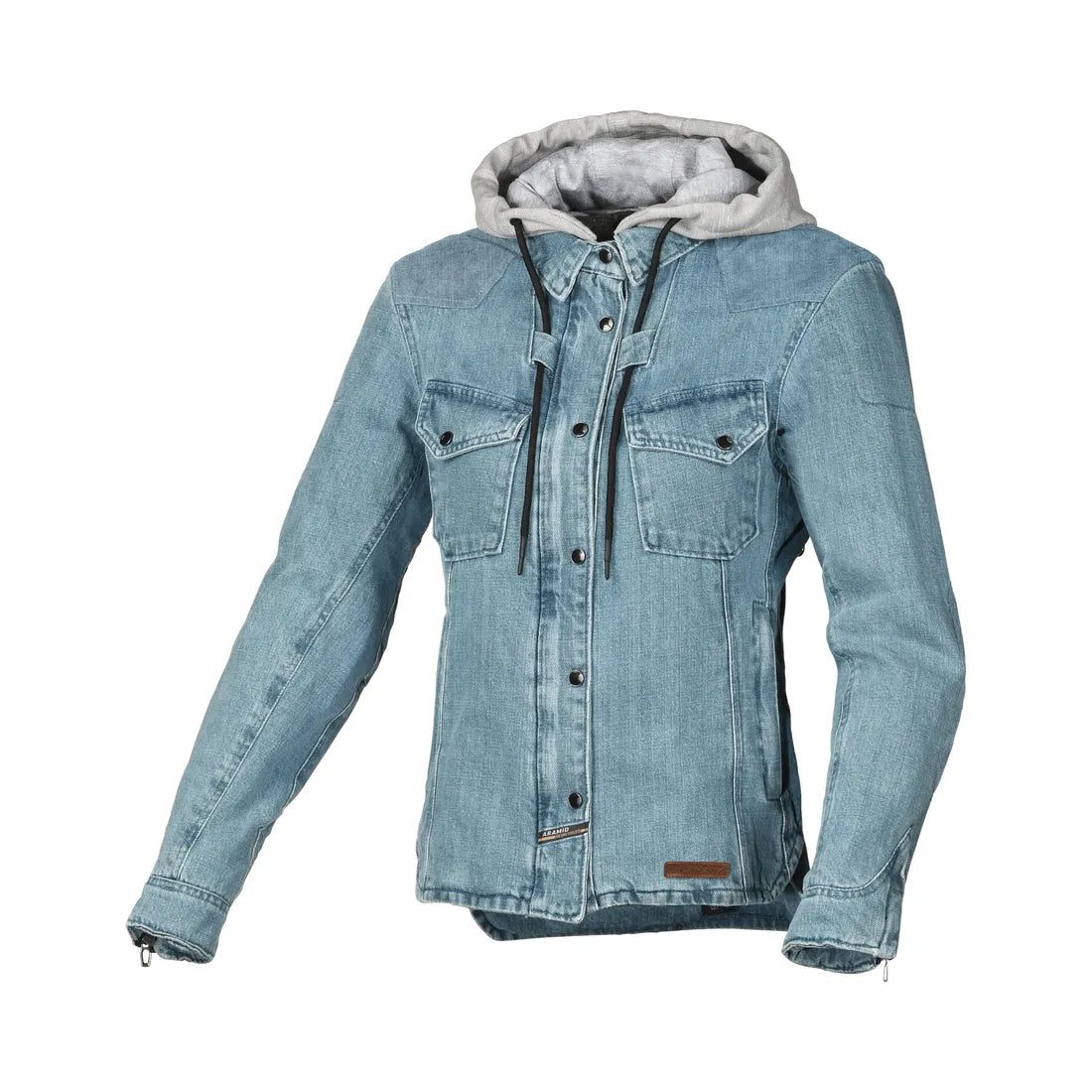 Macna Inland Ladies Textile Jacket Light Blue / Grey