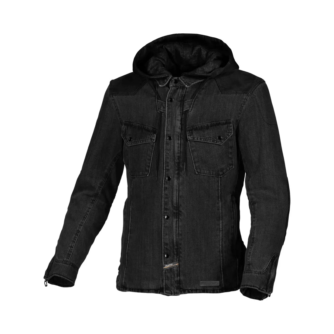 Macna Inland Hoodie Textile Jacket Black