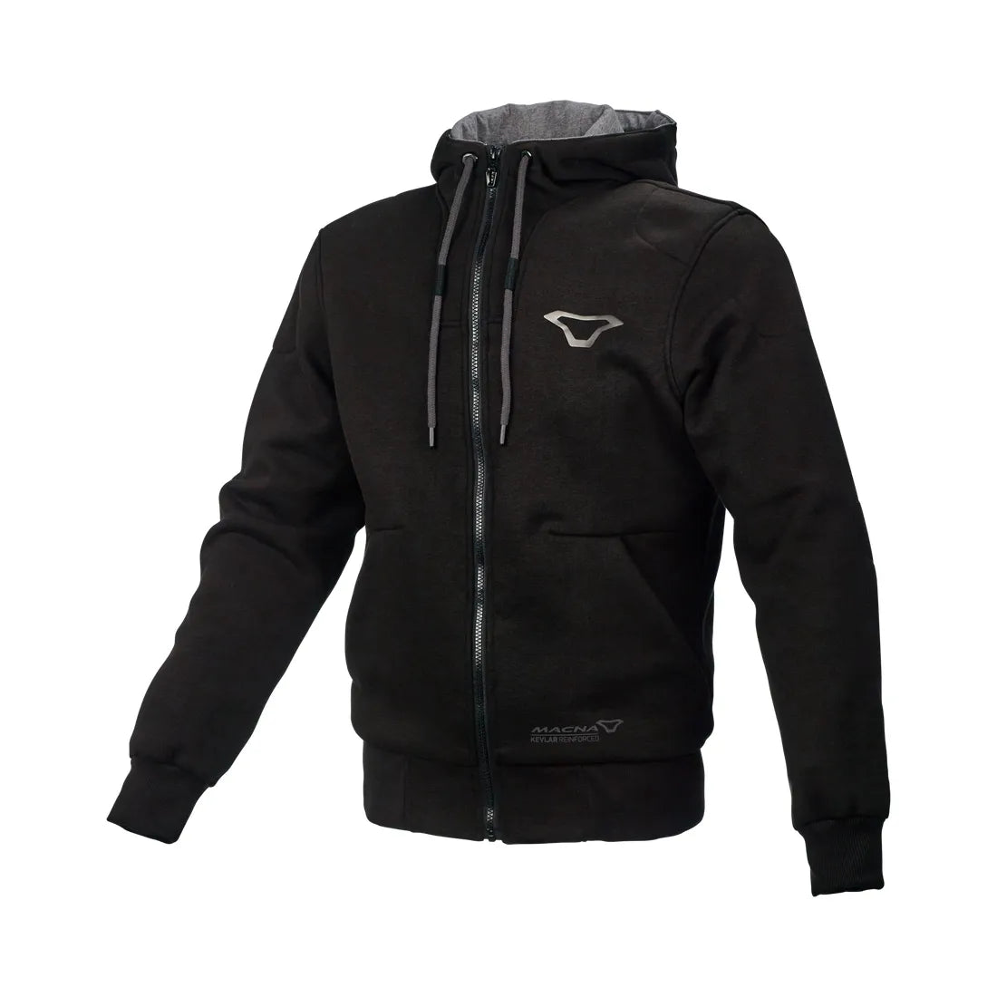 Macna Nuclone Hoodie Black - FREE UK Shipping, FREE 365 Day Returns | Moto Central