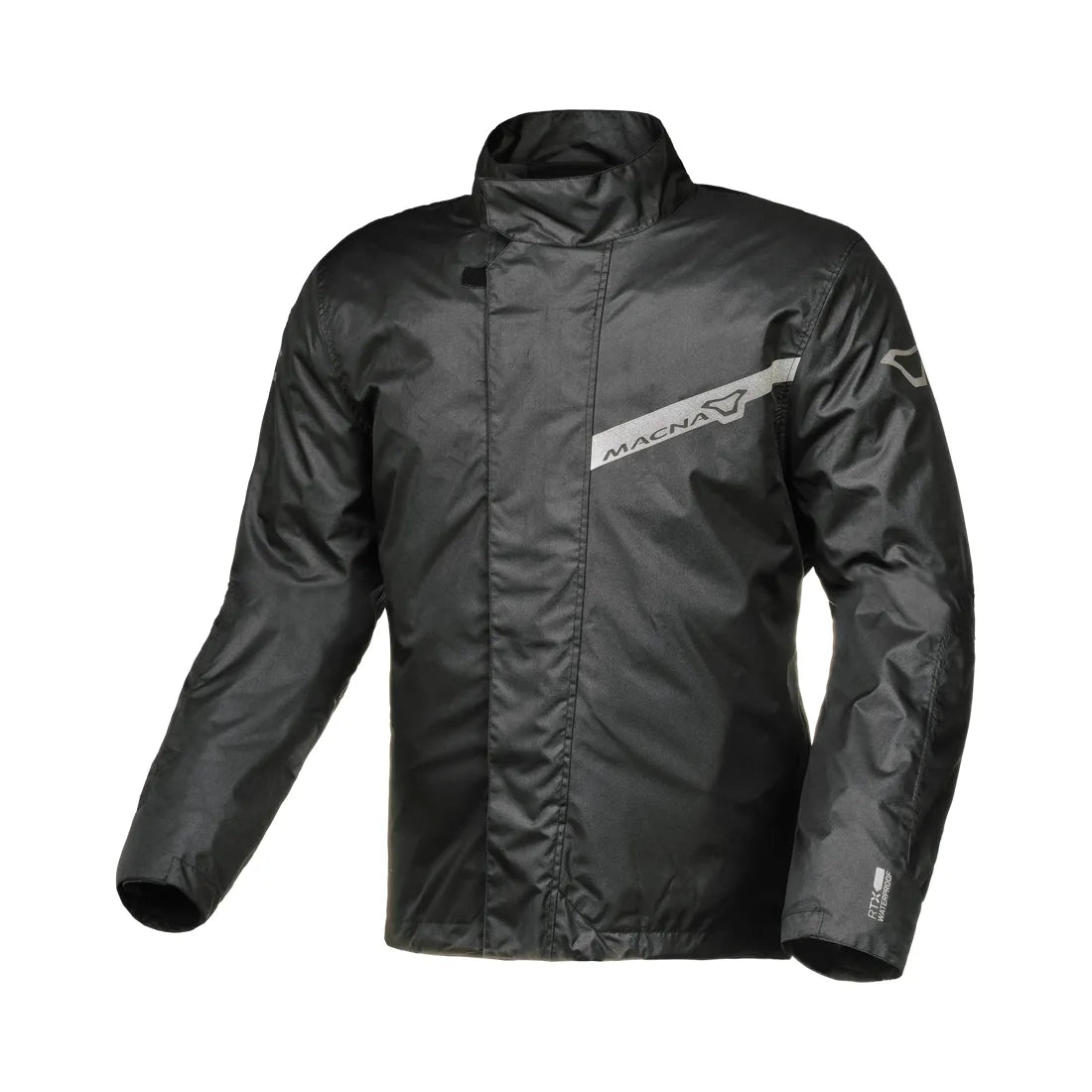 Macna Spray Rain Over Jacket Black - FREE UK Shipping, FREE 365 Day Returns | Moto Central