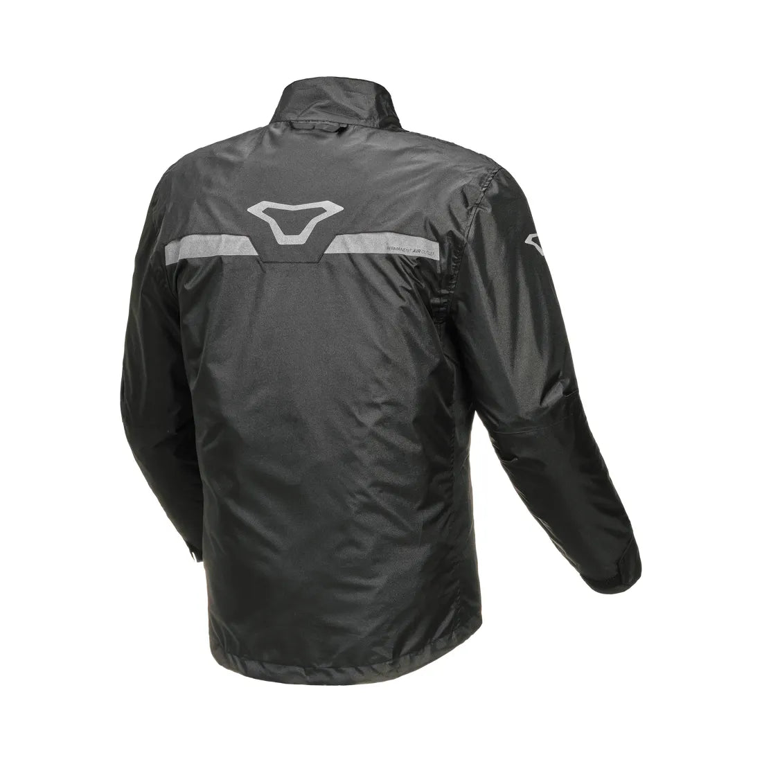 Macna Spray Rain Over Jacket Black - FREE UK Shipping, FREE 365 Day Returns | Moto Central