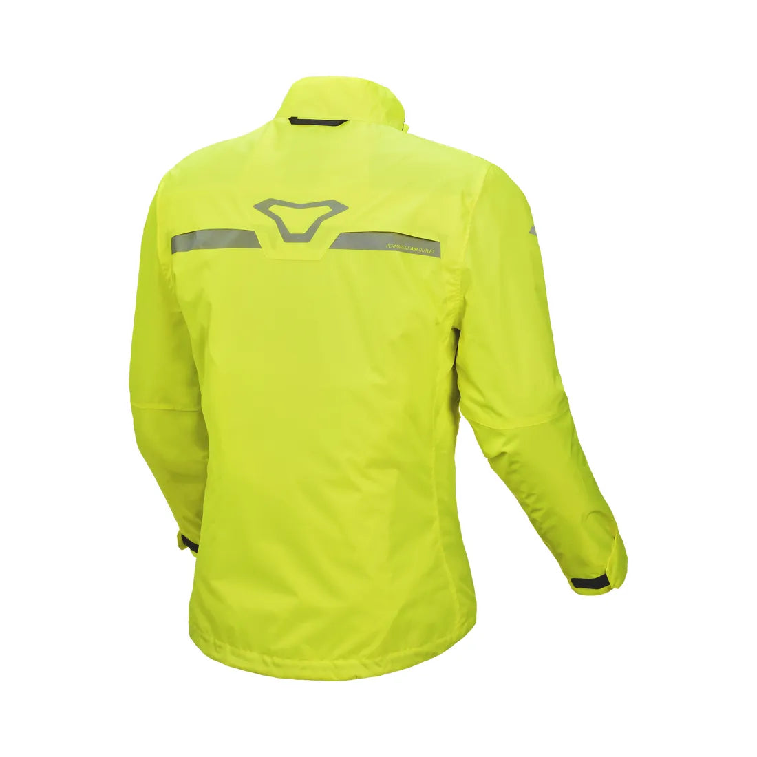 Macna Spray Ladies Rain Over Jacket Fluo Yellow - FREE UK Shipping, FREE 365 Day Returns | Moto Central