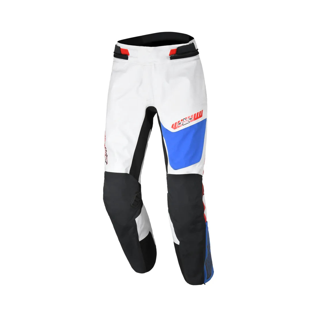 Macna Synchrone Textile Trouser Light Grey / Black / Blue - FREE UK Shipping, FREE 365 Day Returns | Moto Central