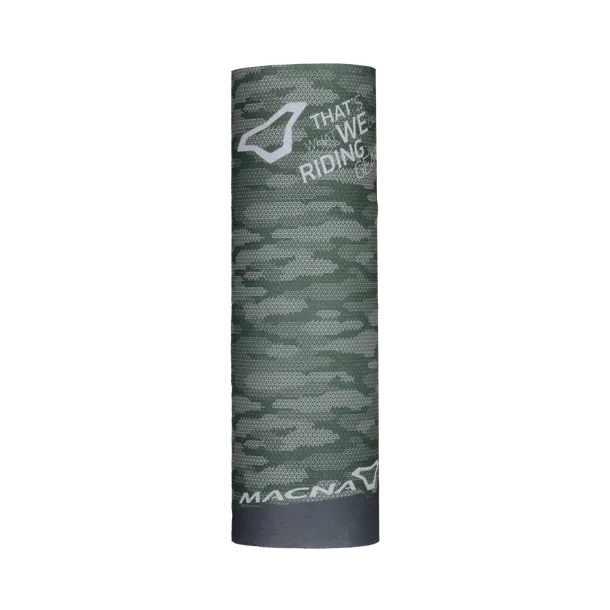 Macna Neck Tube 420 Camo Green - FREE UK Shipping, FREE 365 Day Returns | Moto Central