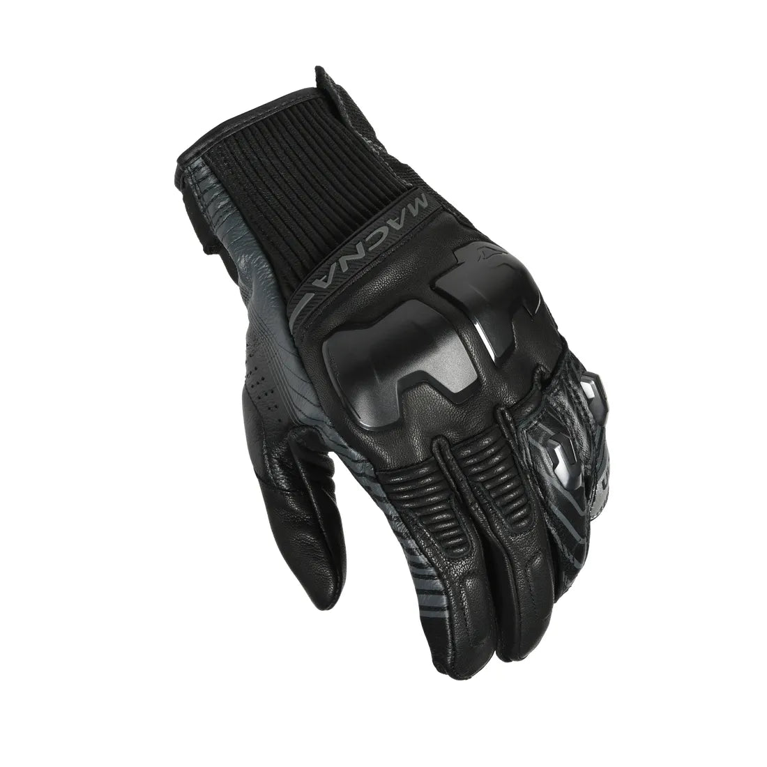 Macna Ultraxx Short Leather Gloves Black - FREE UK Shipping, FREE 365 Day Returns | Moto Central