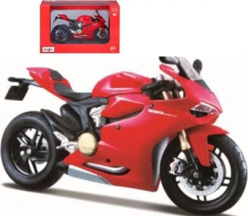 Maisto Ducati 1199 Panigale Red - 1:12 Model - FREE UK Shipping, FREE 365 Day Returns | Moto Central