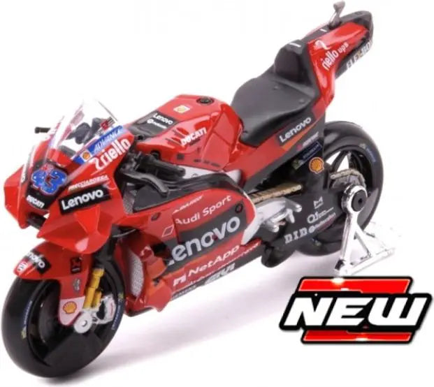 Maisto Ducati Desmosedici Lenovo Team #43 Jack Miller MotoGP 2022 - 1:18 Model - FREE UK Shipping, FREE 365 Day Returns | Moto Central